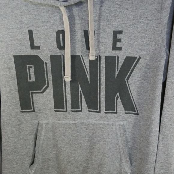 Victoria Secret Pink hooded pullover sweatshirt M - Picture 2 of 7